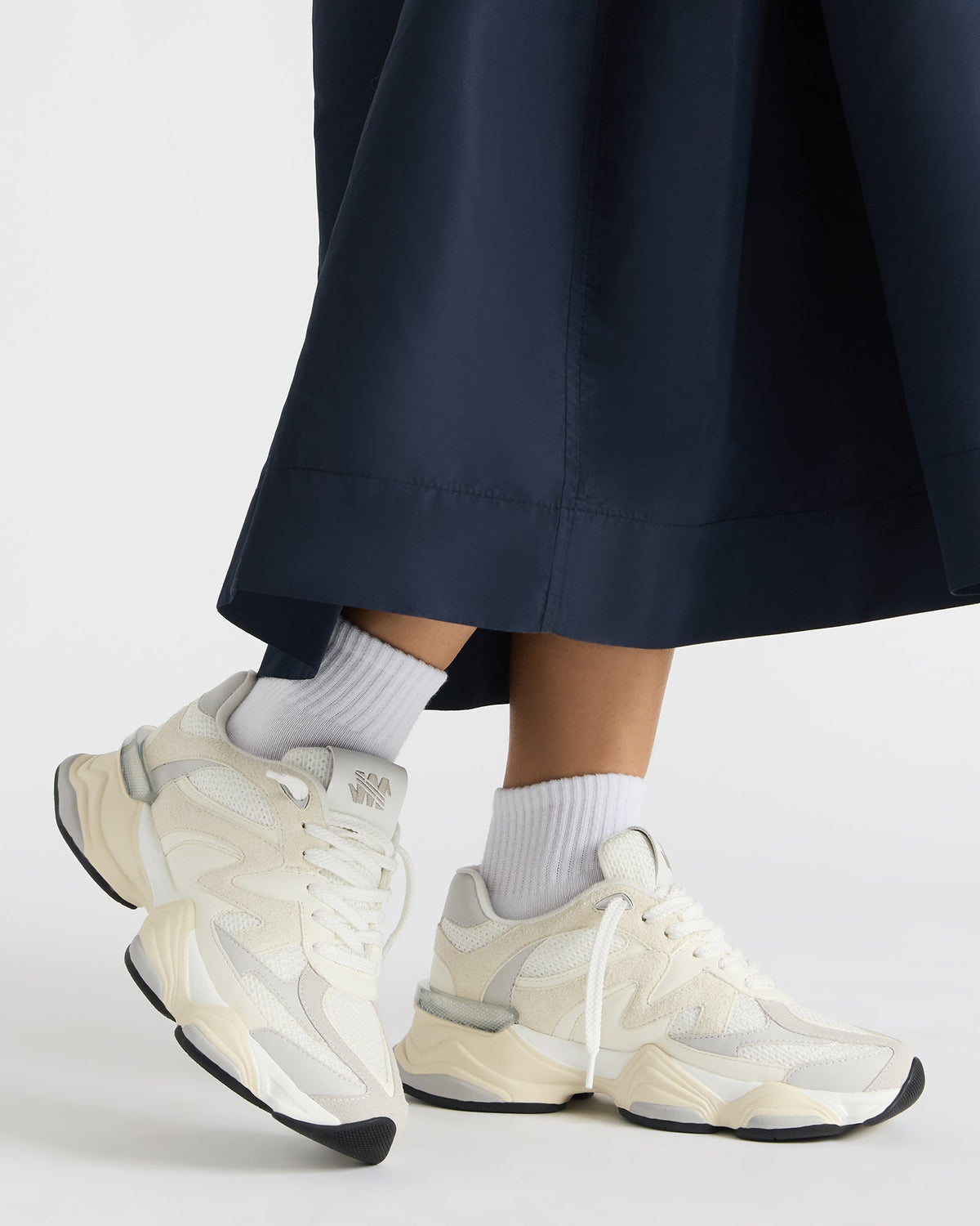 SEBI White Multi Low-Top Lace-Up Women's Sneaker - Steve Madden