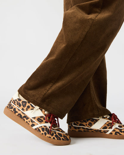 SPORTY Leopard Low-Top Lace-Up Women's Sneaker - Steve Madden