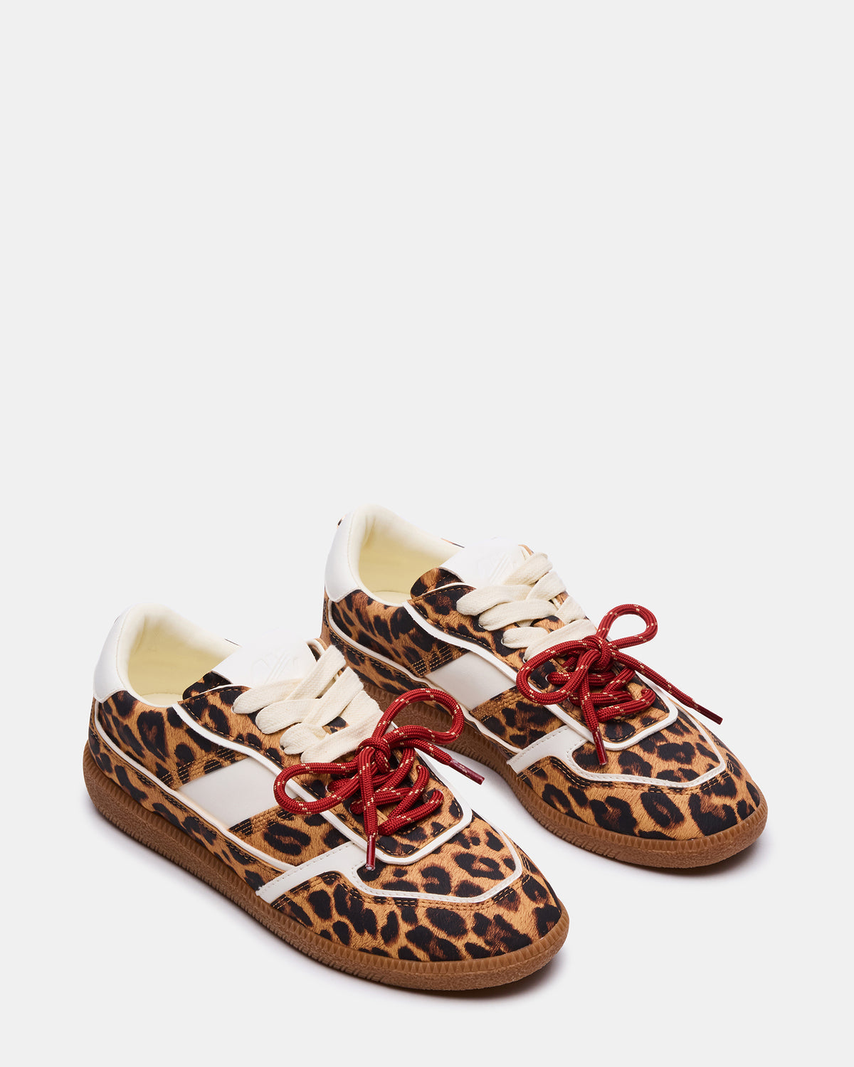 SPORTY Leopard Low-Top Lace-Up Women's Sneaker - Steve Madden