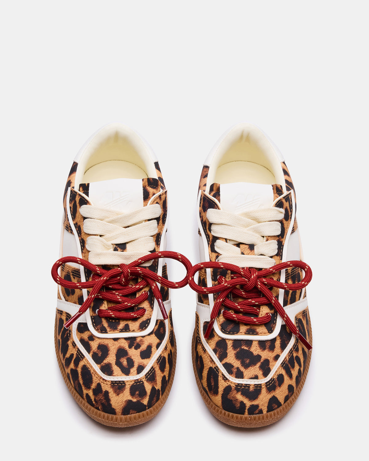 SPORTY Leopard Low-Top Lace-Up Women's Sneaker - Steve Madden