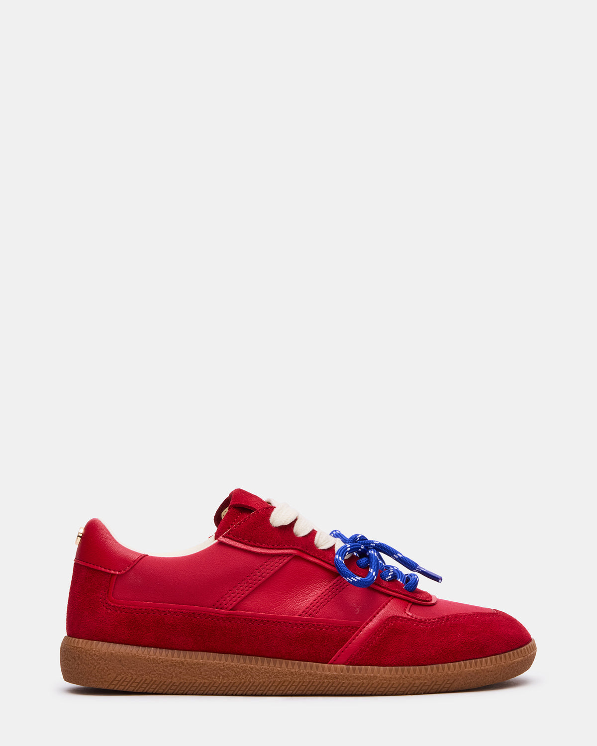 SPORTY Red Low-Top Lace-Up Women's Sneaker - Steve Madden