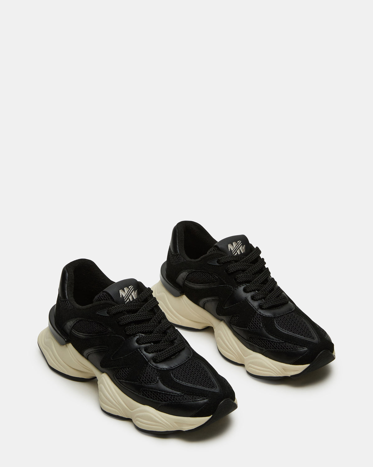 SEBI Black Low-Top Lace-Up Women's Sneaker - Steve Madden