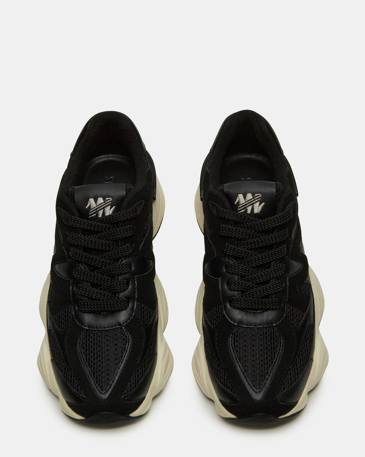 SEBI Black Low-Top Lace-Up Women's Sneaker - Steve Madden