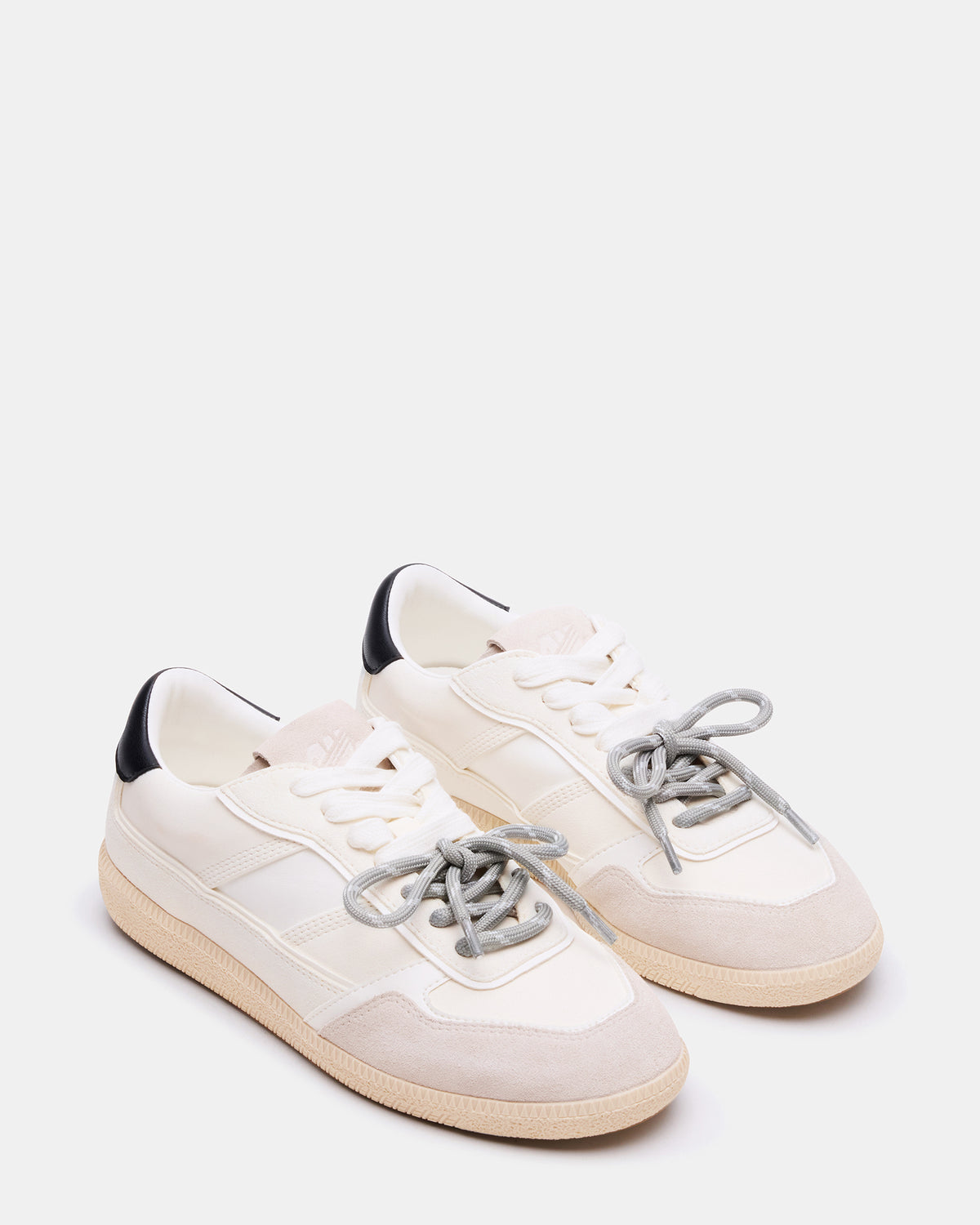 SPORTY White Low-Top Lace-Up Women's Sneaker - Steve Madden