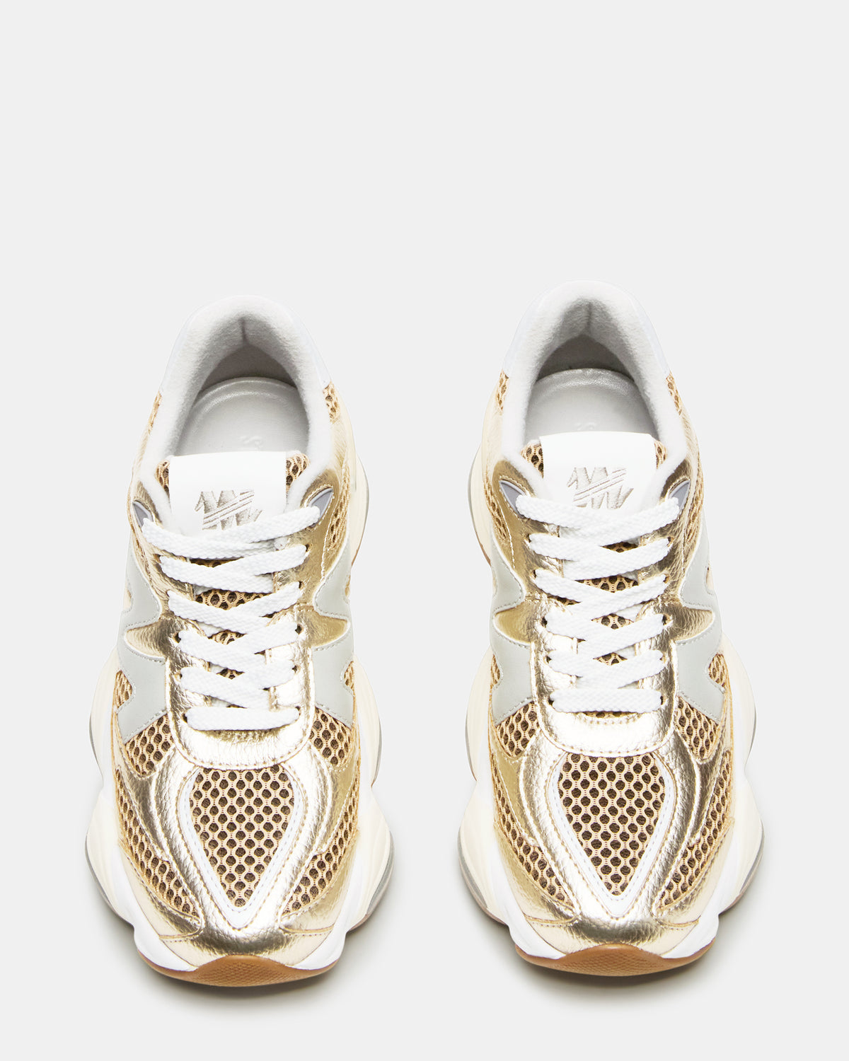 SEBI Gold Multi Low-Top Lace-Up Women's Sneaker - Steve Madden