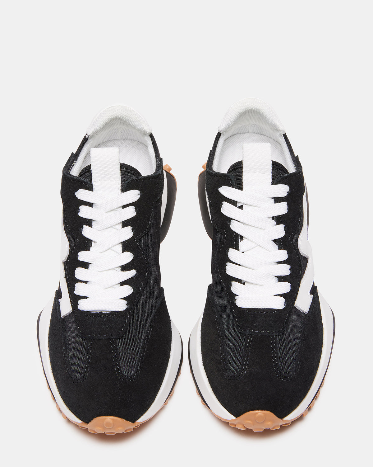 CAMPO Black/White Lace-Up Women's Sneaker - Steve Madden