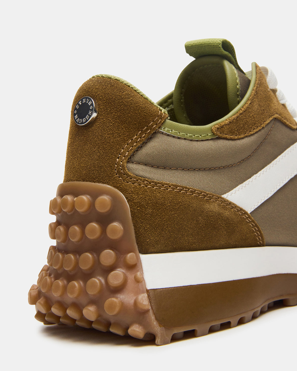 CAMPO Olive Multi Lace-Up Women's Sneaker - Steve Madden