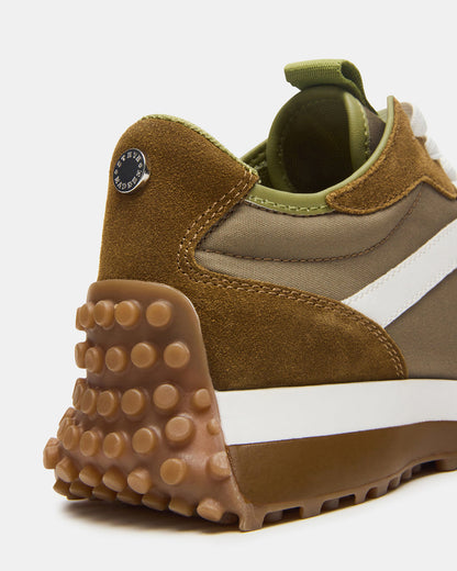 CAMPO Olive Multi Lace-Up Women's Sneaker - Steve Madden