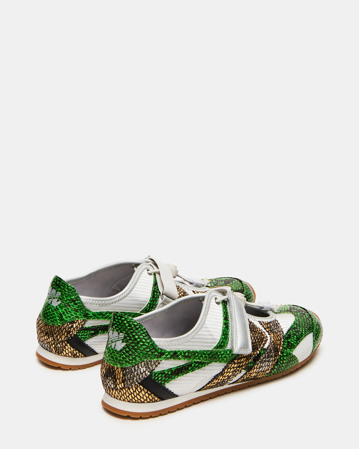 VIPER Green Multi Low-Top Velcro Women's Sneaker - Steve Madden