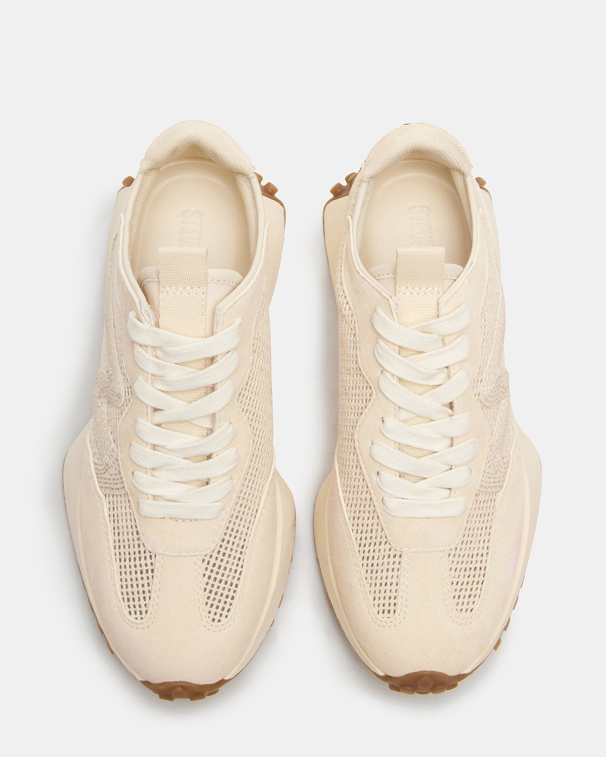 CAMPO Natural Raffia Lace-Up Women's Sneaker - Steve Madden