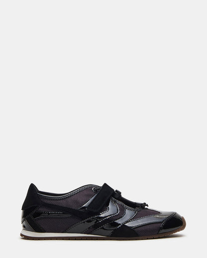 VIPER Black Low-Top Velcro Women's Sneaker - Steve Madden