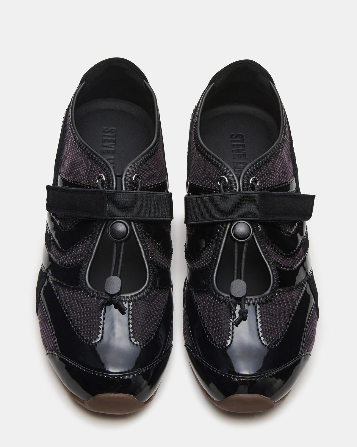 VIPER Black Low-Top Velcro Women's Sneaker - Steve Madden