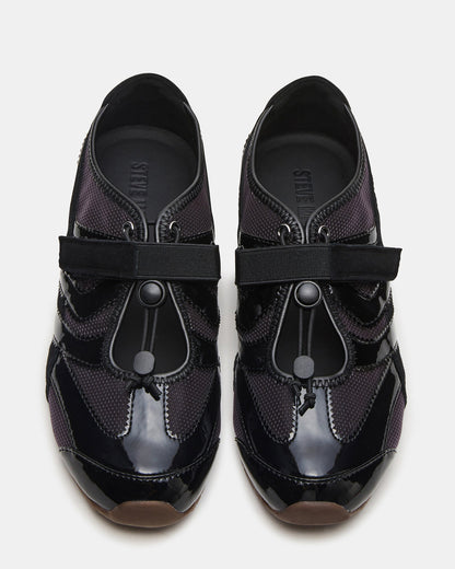 VIPER Black Low-Top Velcro Women's Sneaker - Steve Madden