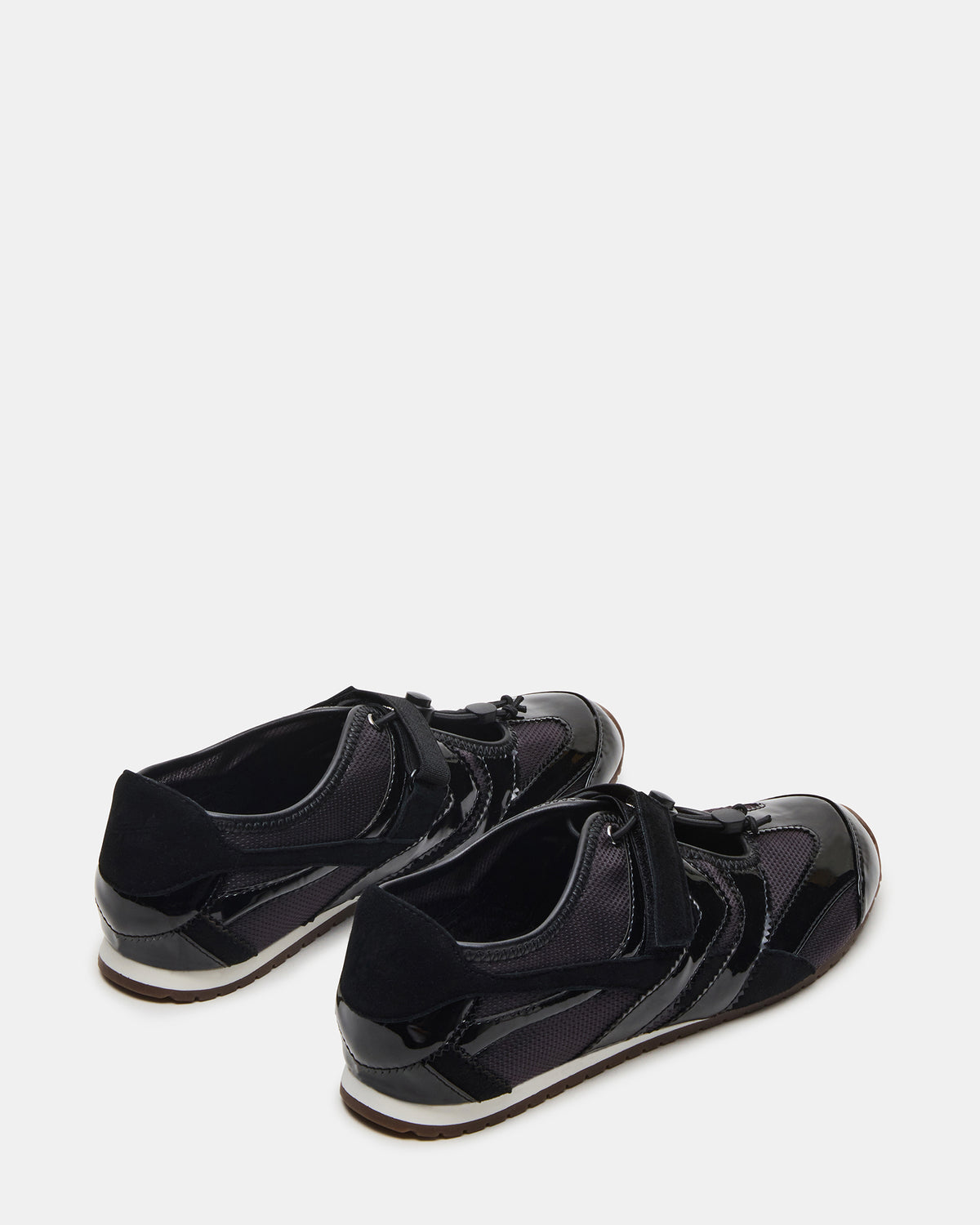 VIPER Black Low-Top Velcro Women's Sneaker - Steve Madden