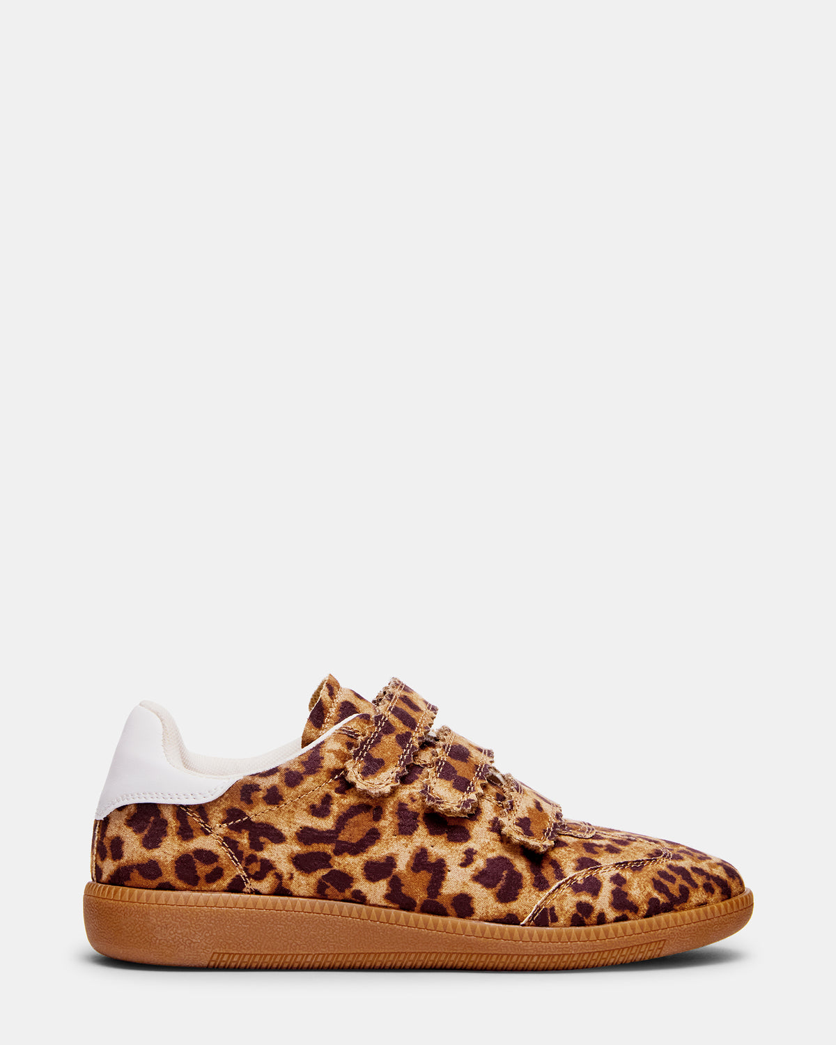 MOMENTUM Leopard Velcro Low-Top Women's Sneakers - Steve Madden