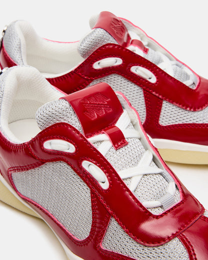 DUSTIN Red Mesh Lace-Up Low-Top Women's Sneaker - Steve Madden