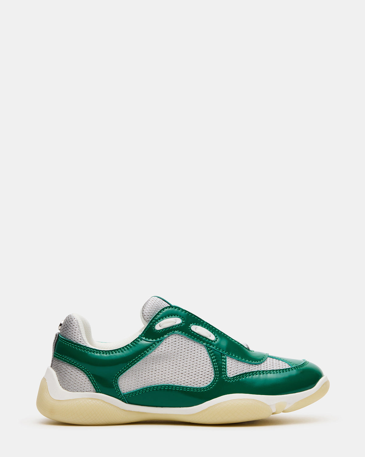 DUSTIN Green Mesh Lace-Up Low-Top Women's Sneaker - Steve Madden