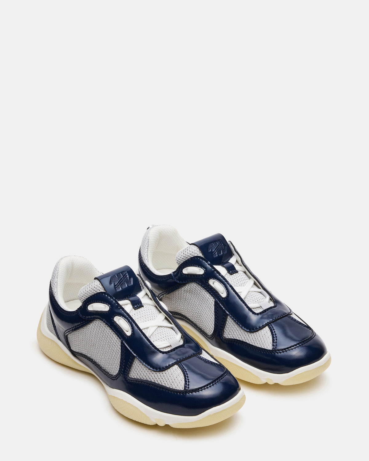 DUSTIN Navy Mesh Lace-Up Low-Top Women's Sneaker - Steve Madden