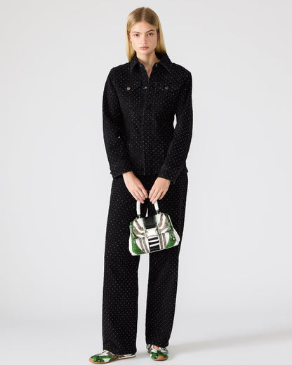 VIPER SNEAKER & DIEGO BAG GREEN METALLIC BUNDLE - Steve Madden