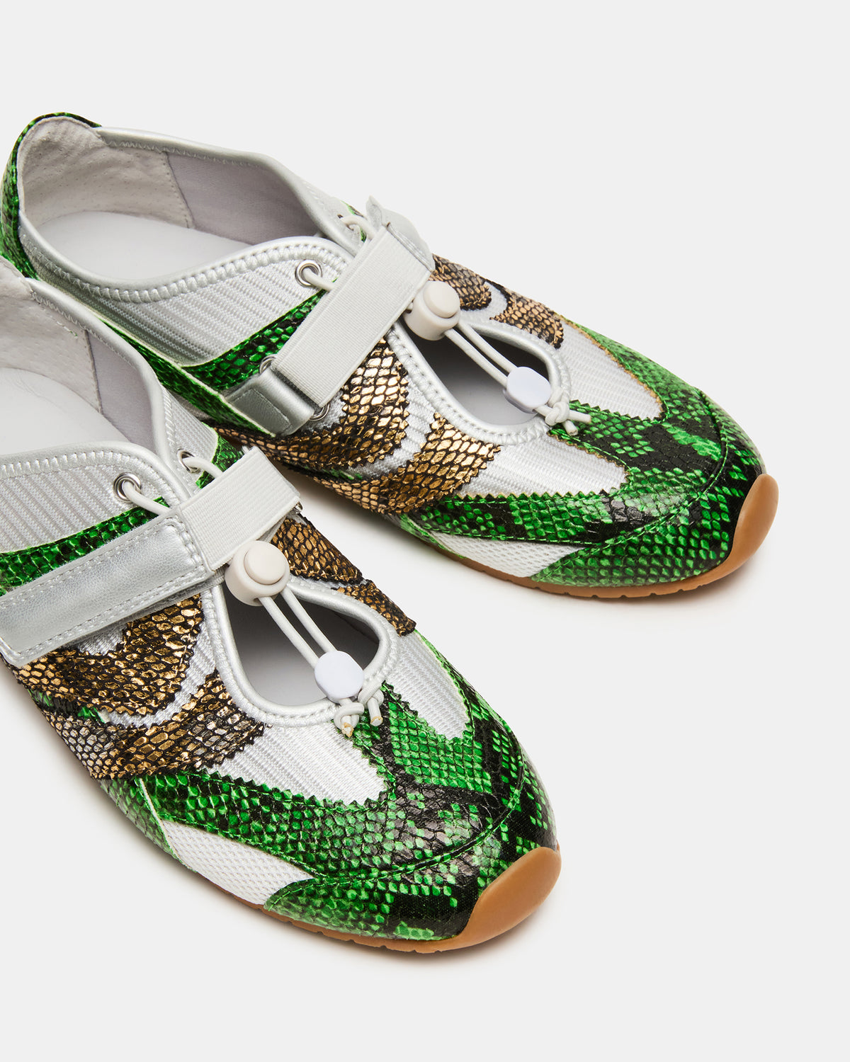 VIPER SNEAKER & DIEGO BAG GREEN METALLIC BUNDLE - Steve Madden
