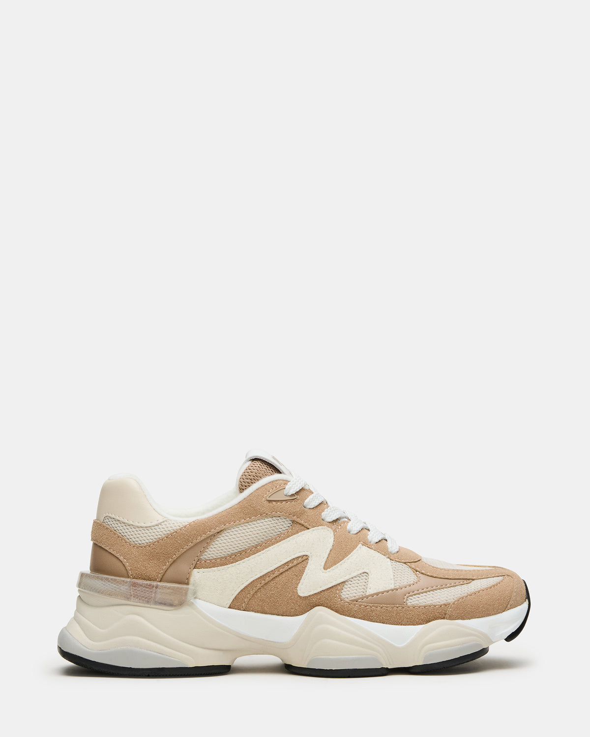 SEBI Taupe Multi Low-Top Lace-Up Women's Sneaker - Steve Madden