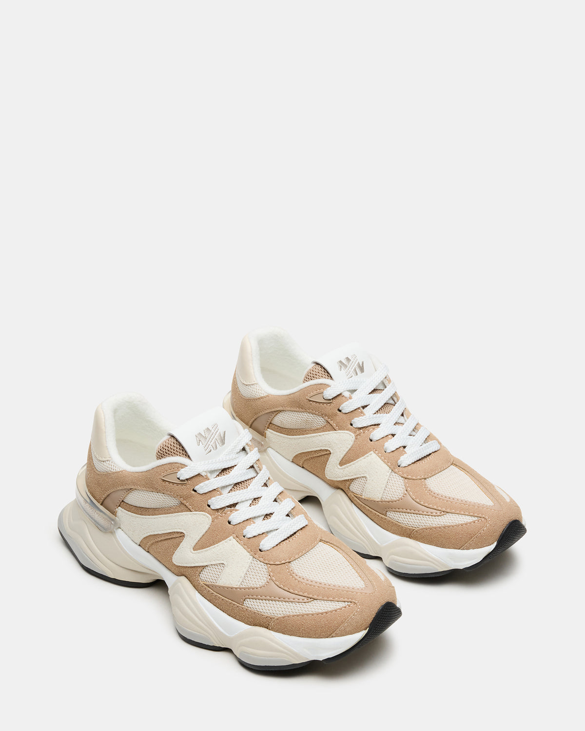 SEBI Taupe Multi Low-Top Lace-Up Women's Sneaker - Steve Madden