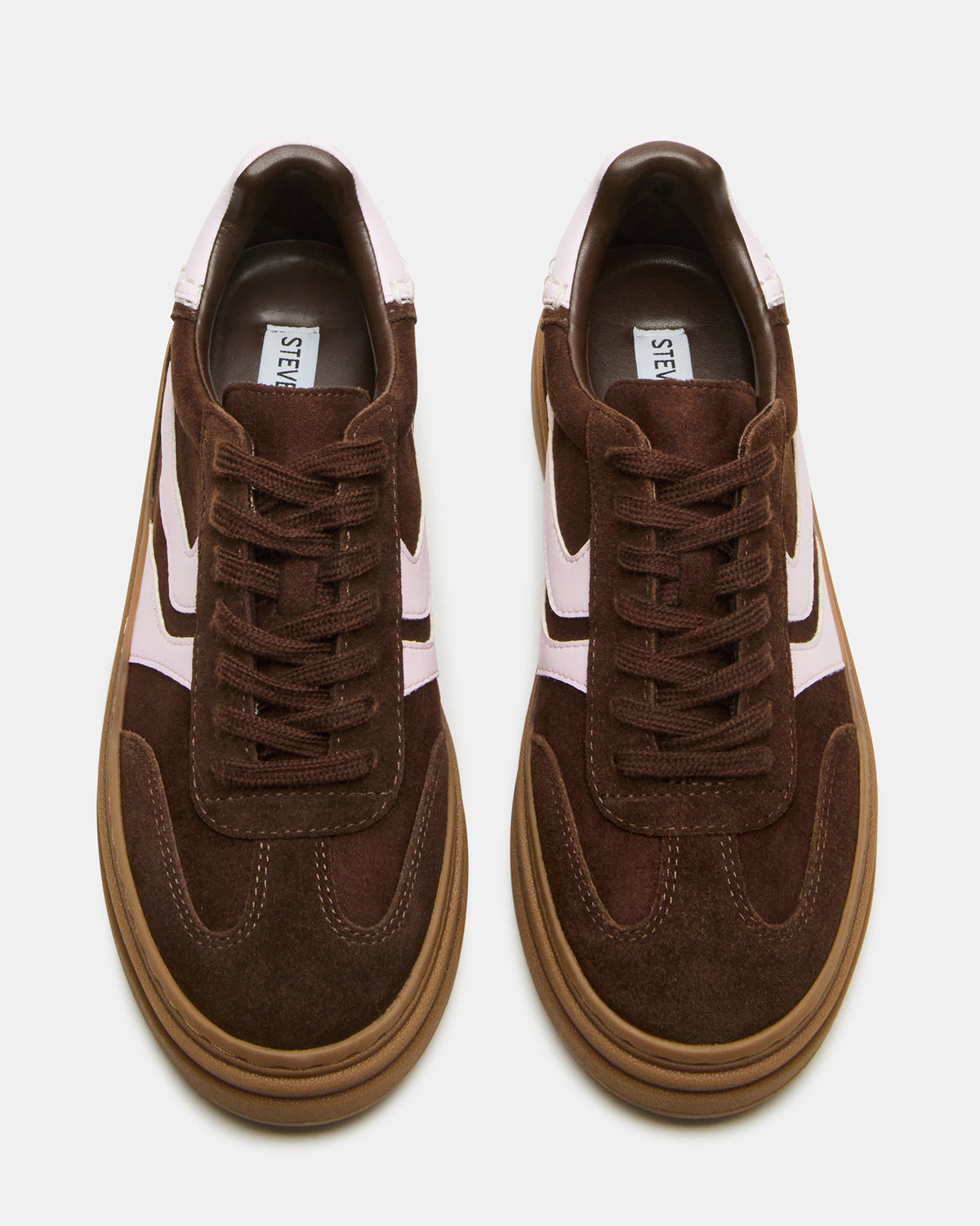 DODGE Brown Multi Low-Top Platform Women's Sneaker - Steve Madden