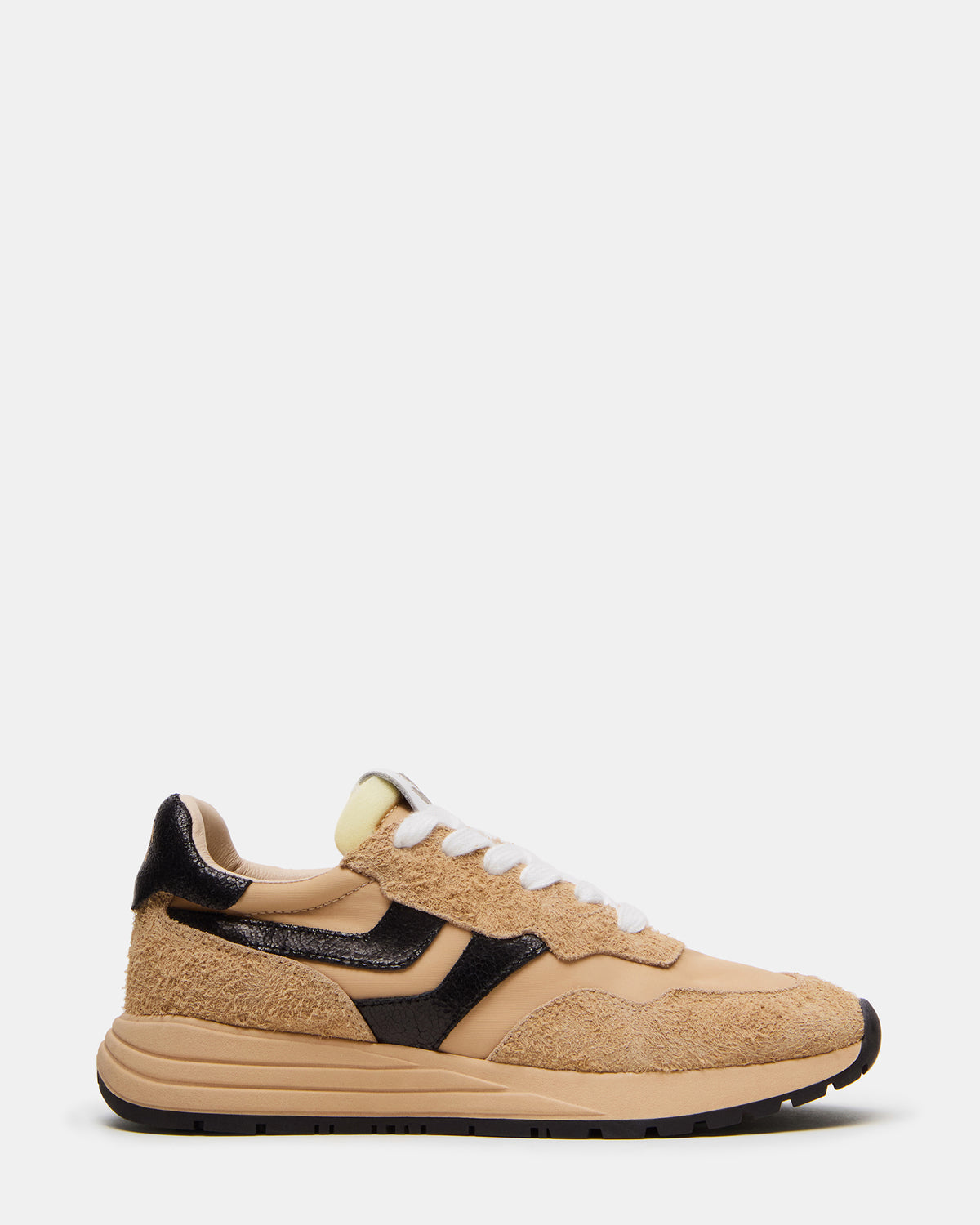 BURST Tan/Multi Women's Low-Top Lace-Up Sneaker - Steve Madden