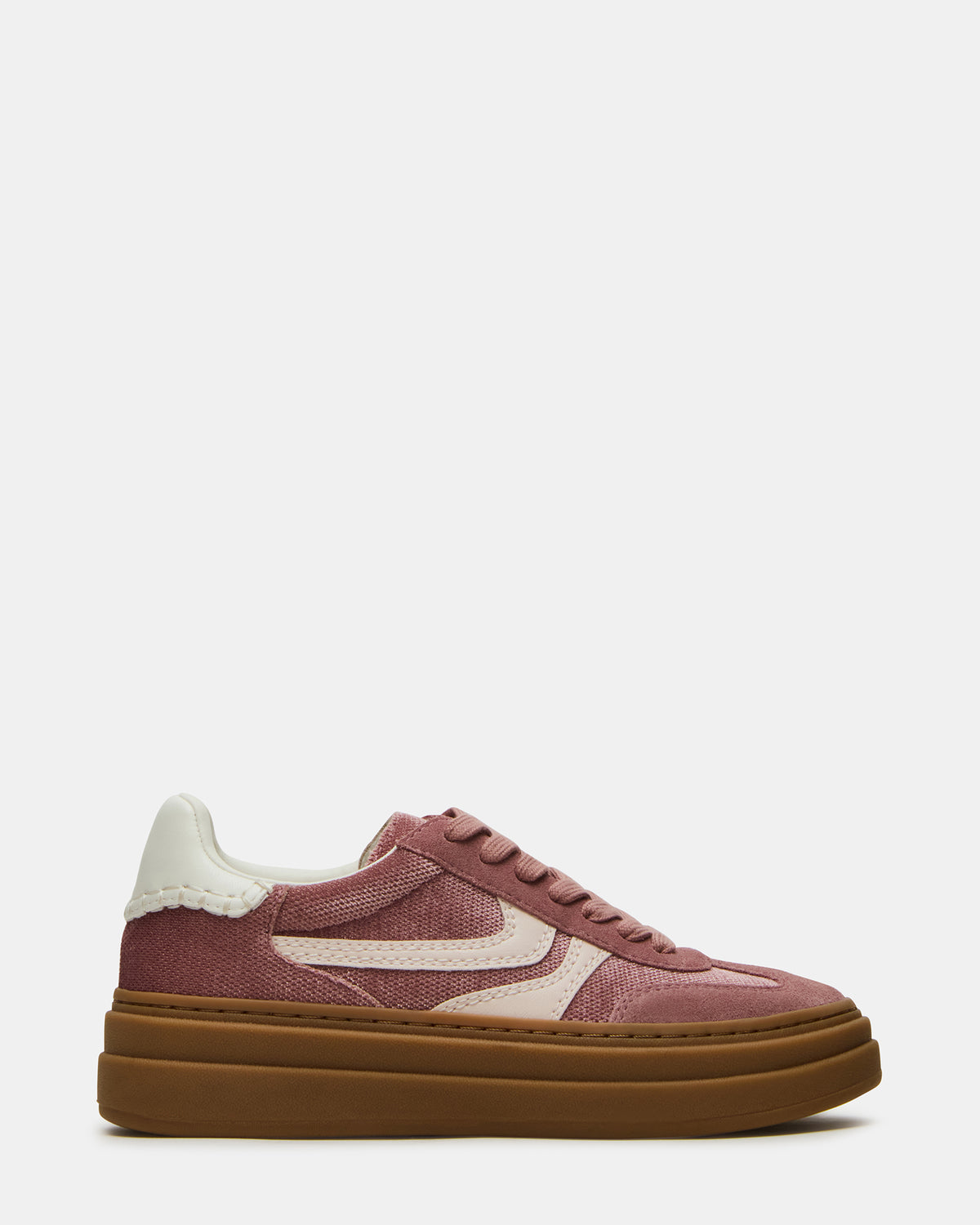 DODGE Mauve Low-Top Platform Women's Sneaker - Steve Madden