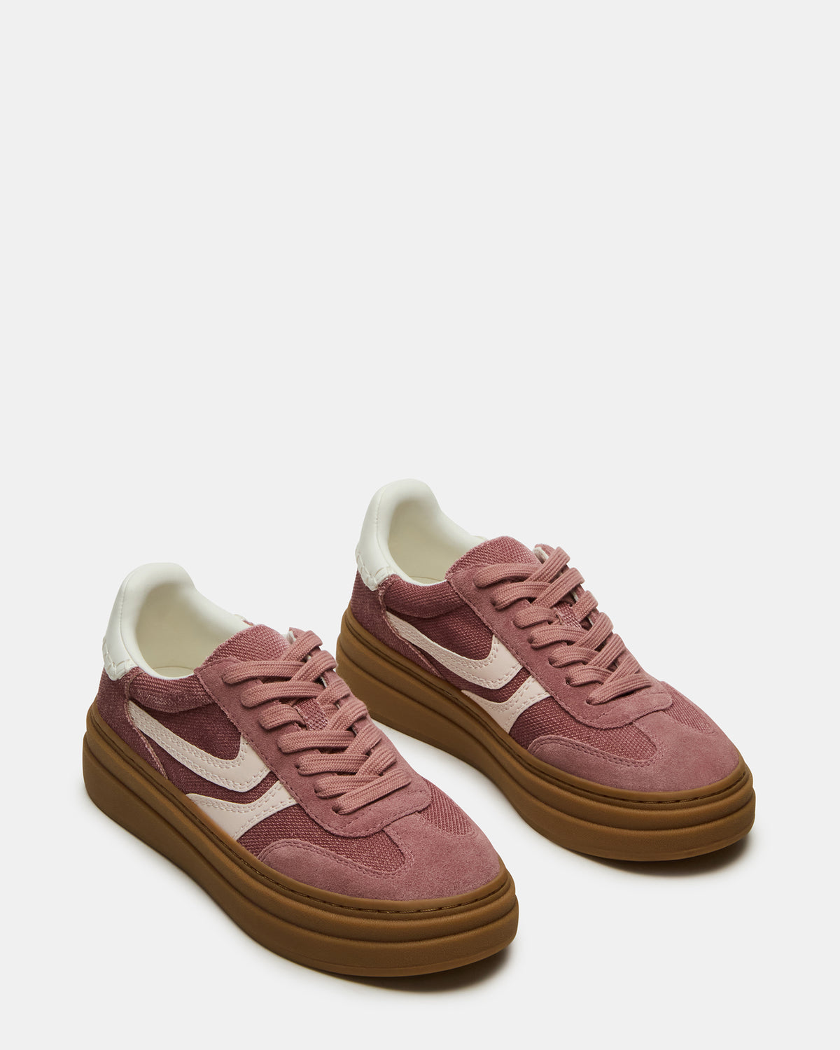 DODGE Mauve Low-Top Platform Women's Sneaker - Steve Madden