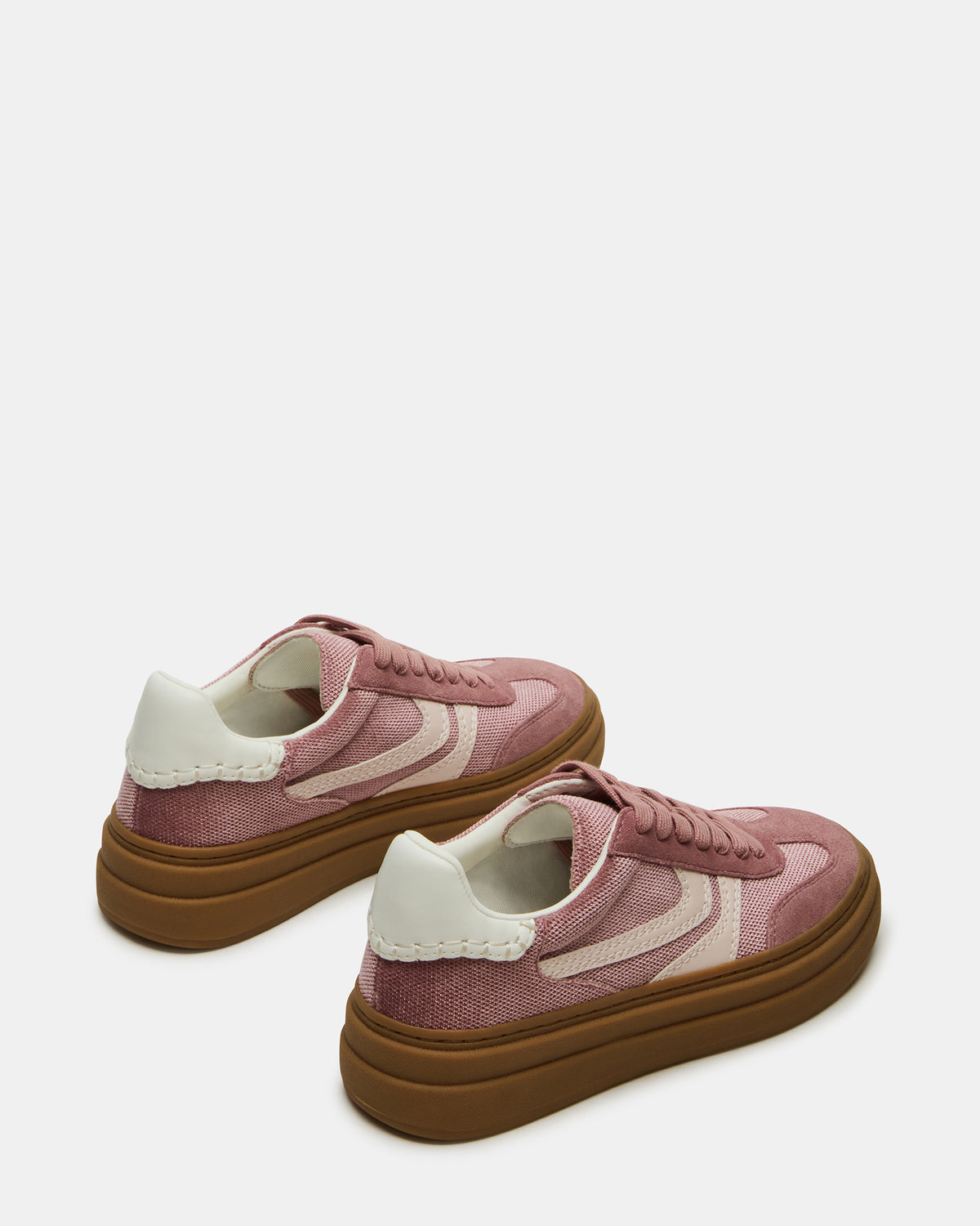 DODGE Mauve Low-Top Platform Women's Sneaker - Steve Madden