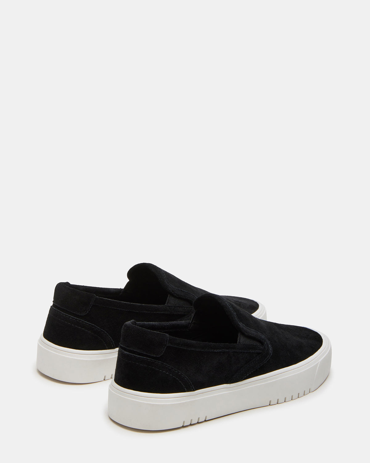 MURPHY Black Suede Low-Top Sneaker | Women's Sneakers - Steve Madden
