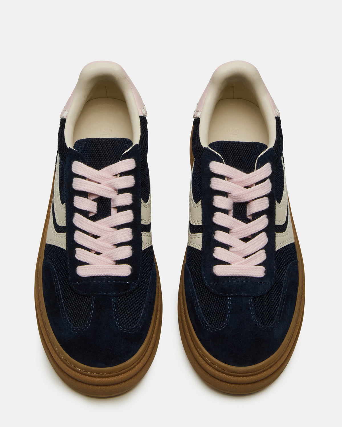 DODGE Navy Low-Top Platform Women's Sneaker - Steve Madden