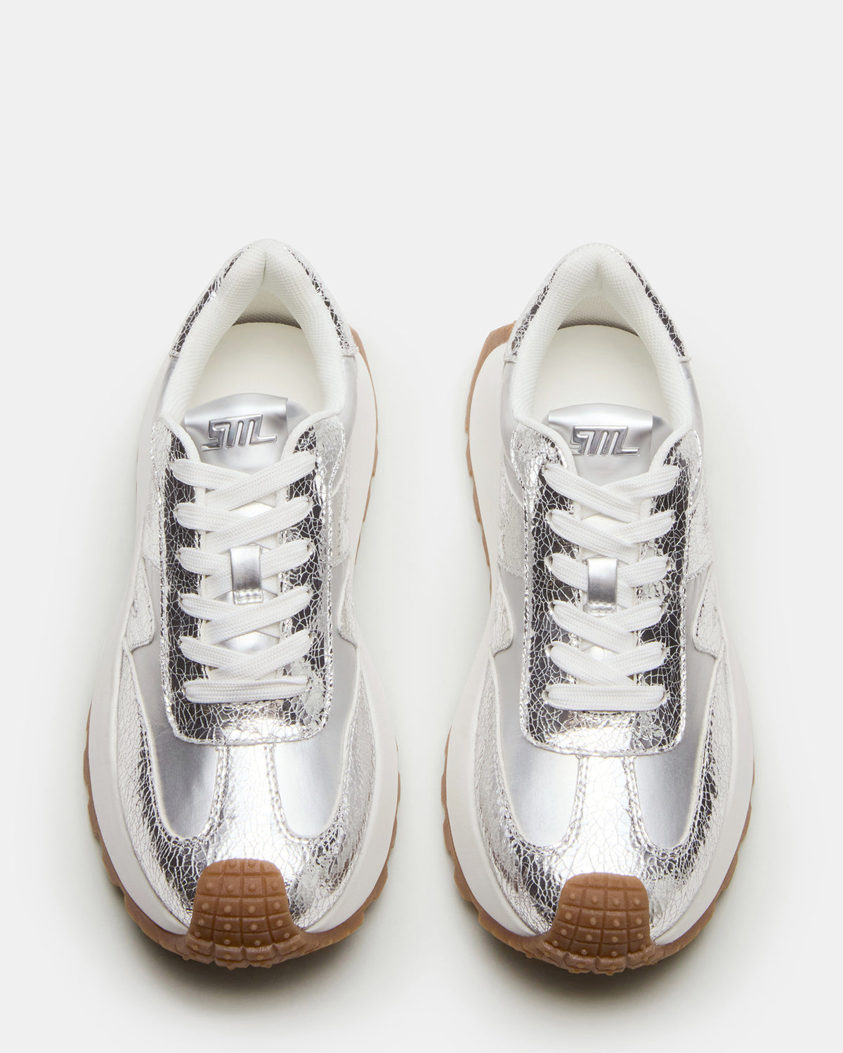 SUPERCAMPO Silver Multi Women's Platform Low-Top Sneaker - Steve Madden