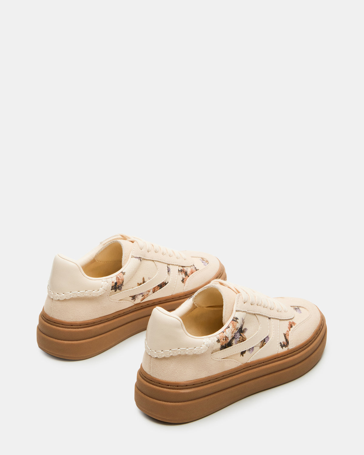 DODGE Floral Multi Low-Top Platform Women's Sneaker - Steve Madden