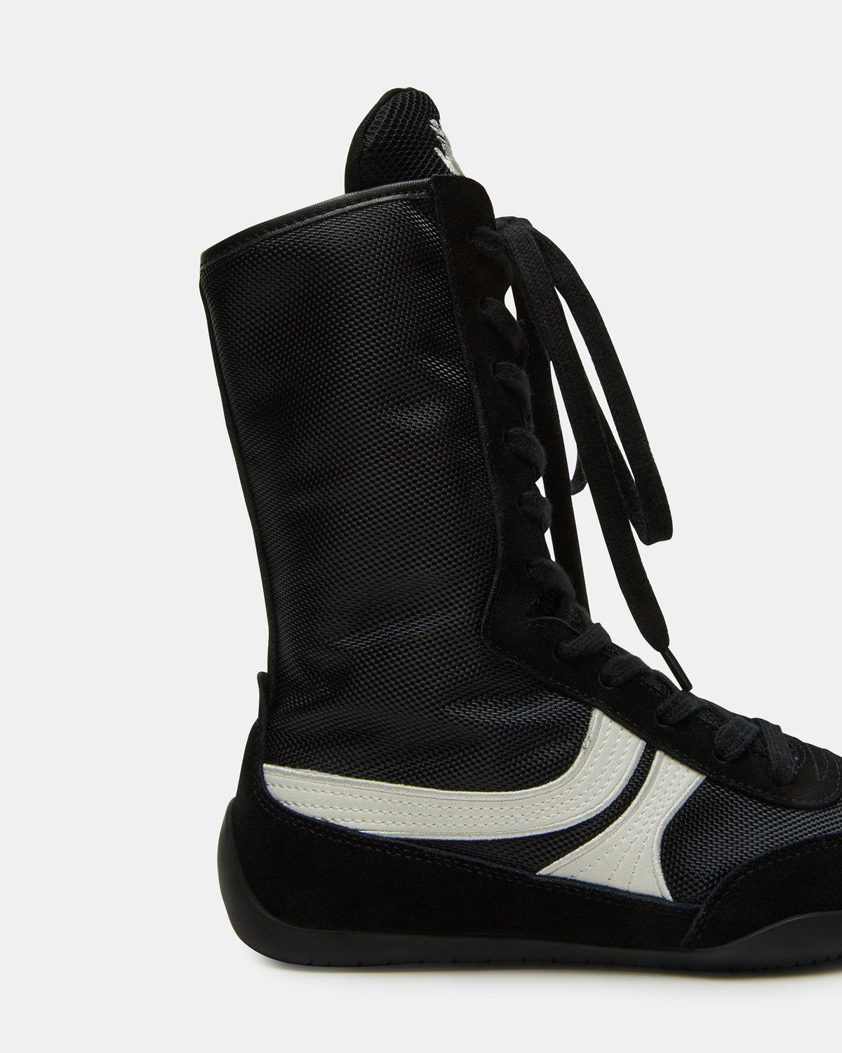 PAXTIN Black Multi Women's High-Top Lace-Up Sneaker - Steve Madden