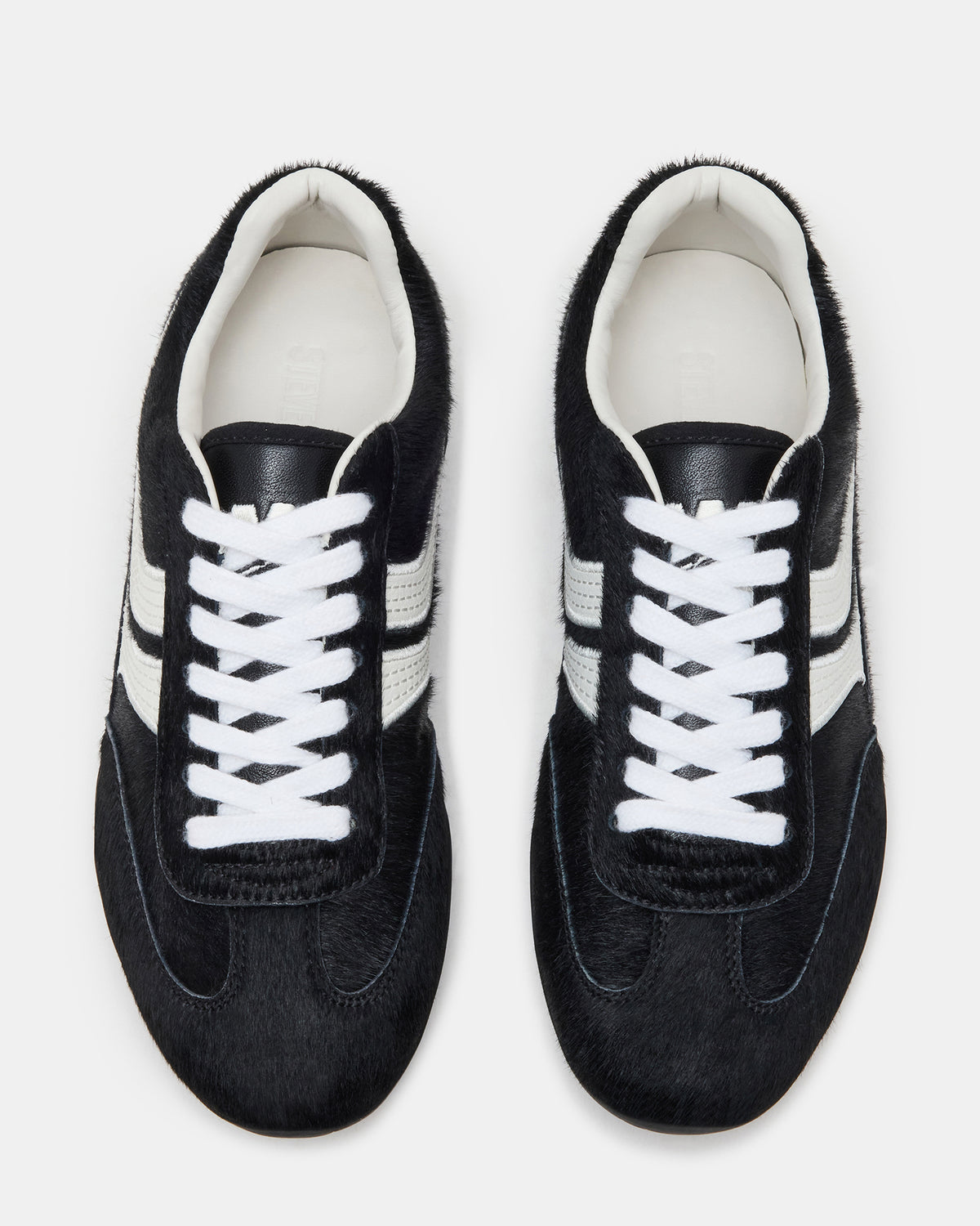 DOBSON Black Multi Women's Low-Top Lace-Up Sneaker - Steve Madden