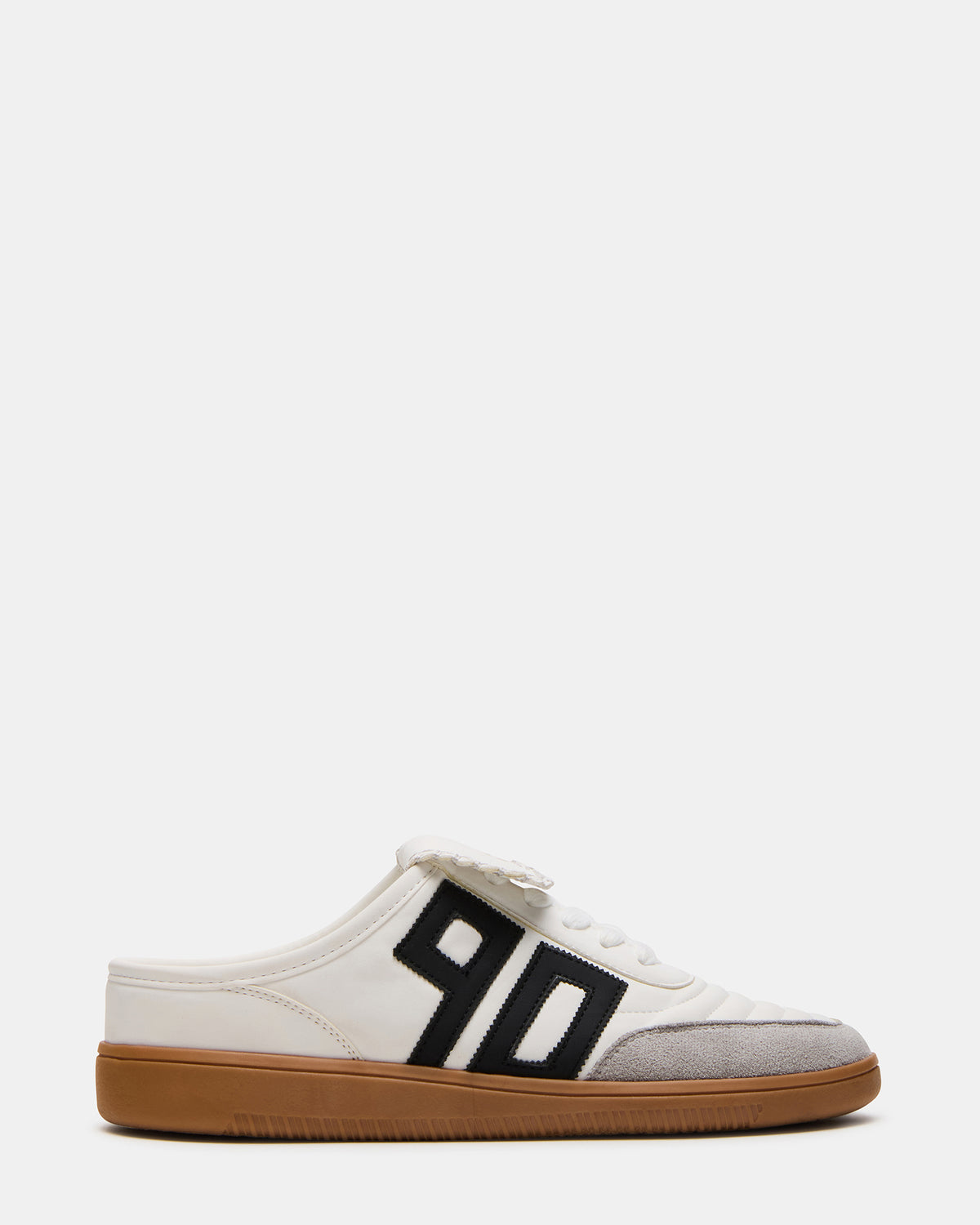 NOSTALGIC White Multi Women's Low-Top Slip-On Mule Sneaker - Steve Madden