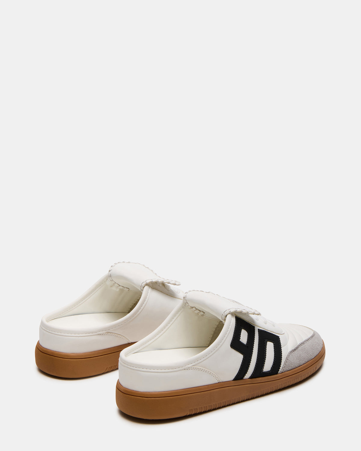 NOSTALGIC White Multi Women's Low-Top Slip-On Mule Sneaker - Steve Madden