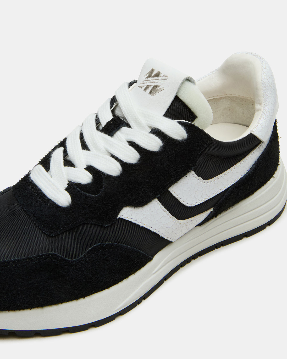 BURST Black Multi Women's Low-Top Lace-Up Sneaker - Steve Madden