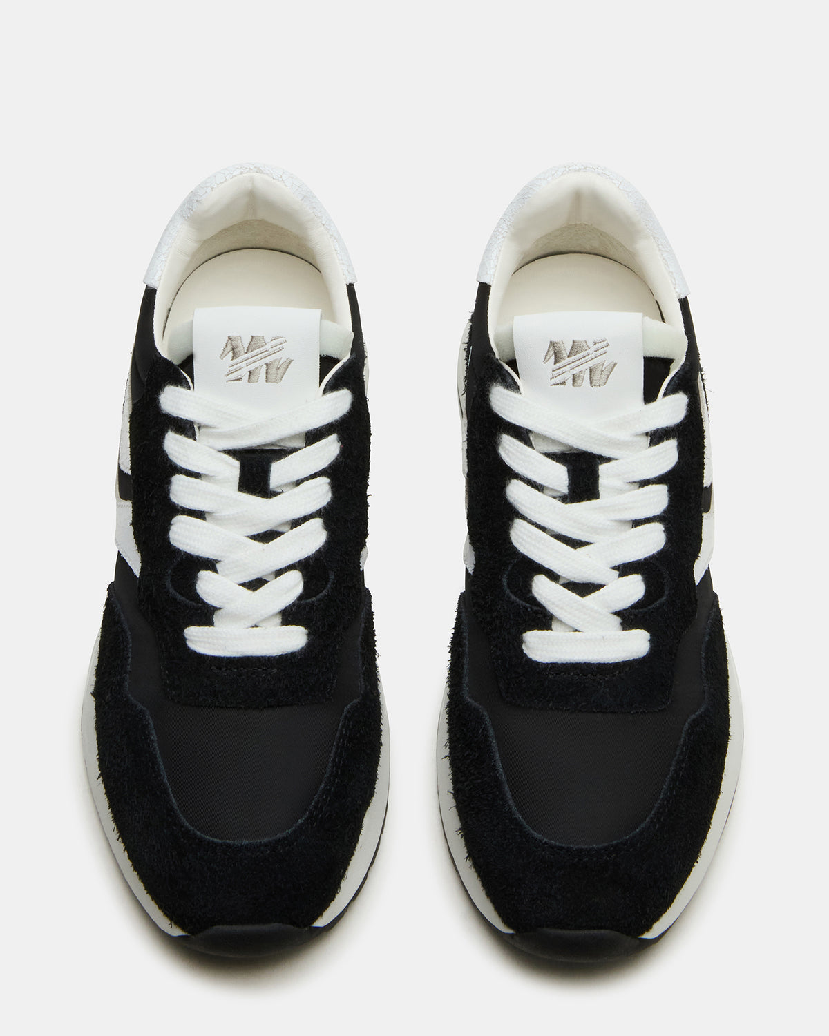 BURST Black Multi Women's Low-Top Lace-Up Sneaker - Steve Madden