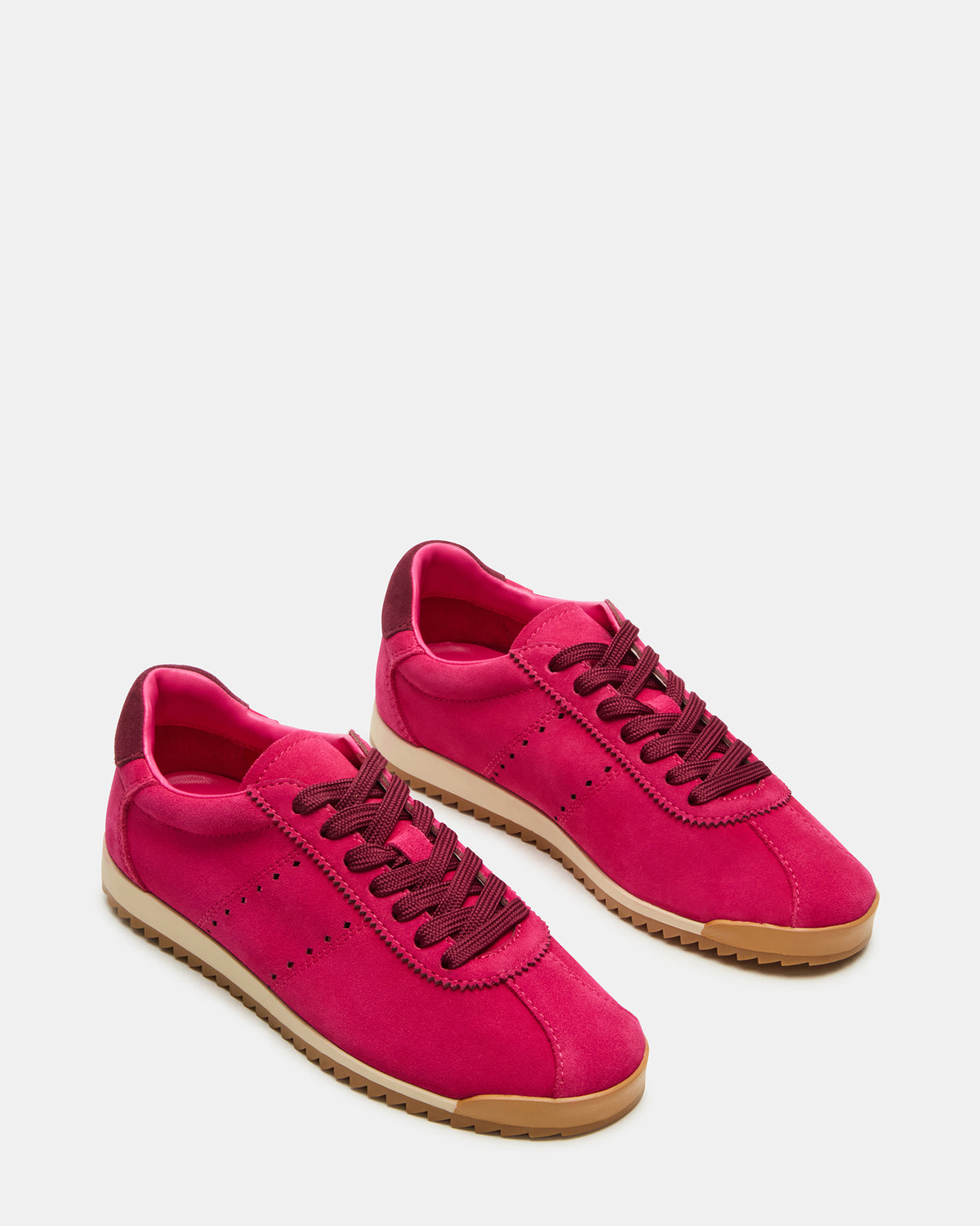 MIRAGE Hot Pink Low-Top Sneaker | Women's Sneakers - Steve Madden
