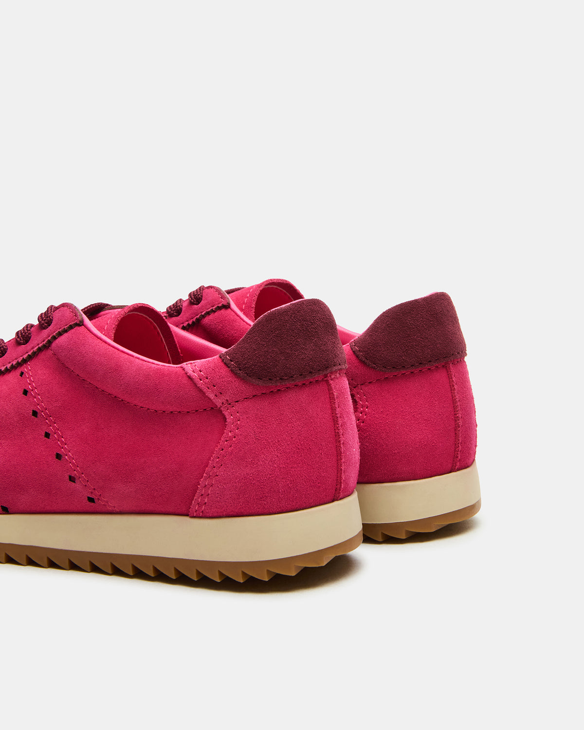 MIRAGE Hot Pink Low-Top Sneaker | Women's Sneakers - Steve Madden