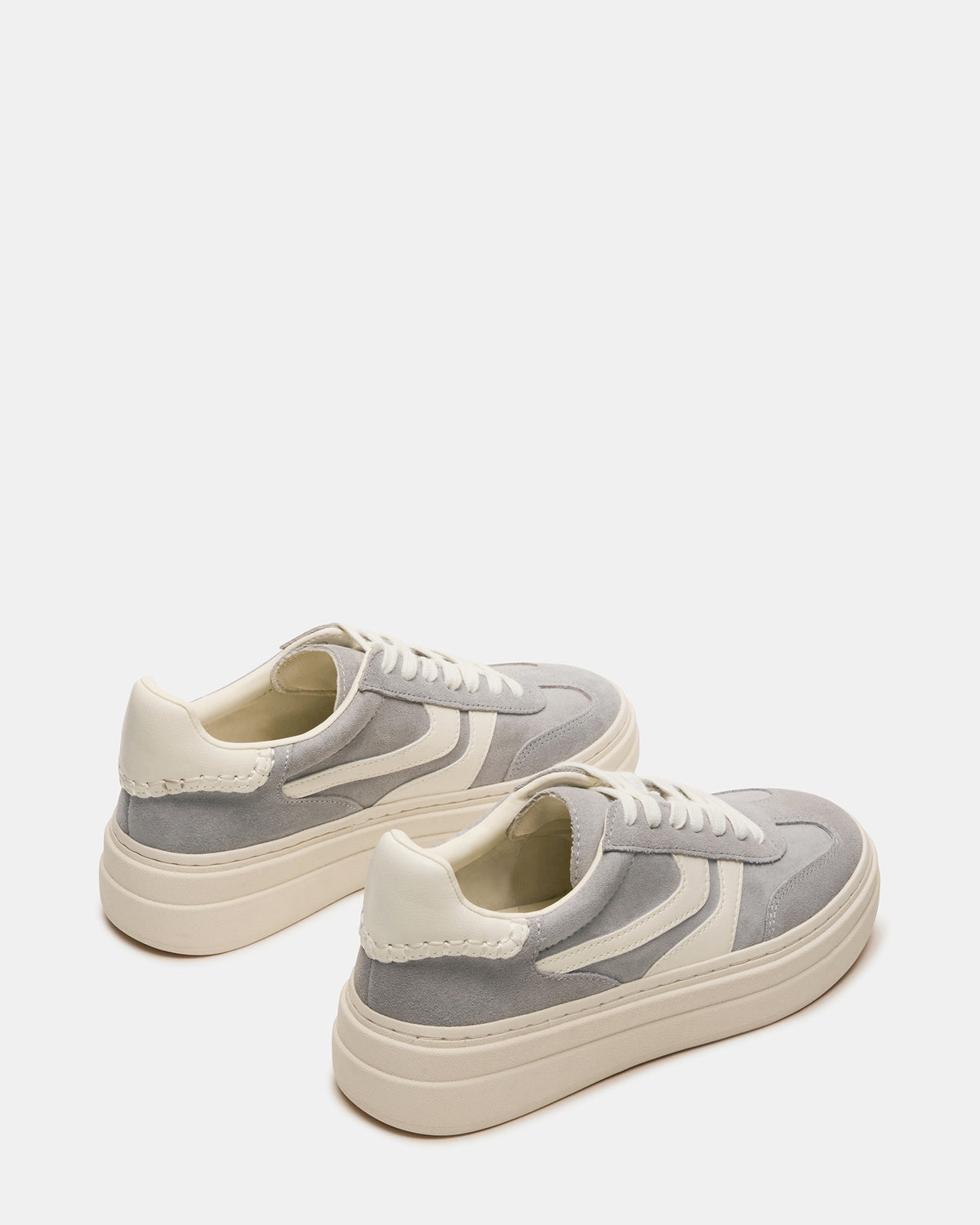 DODGE Grey Multi Low-Top Platform Women's Sneaker - Steve Madden