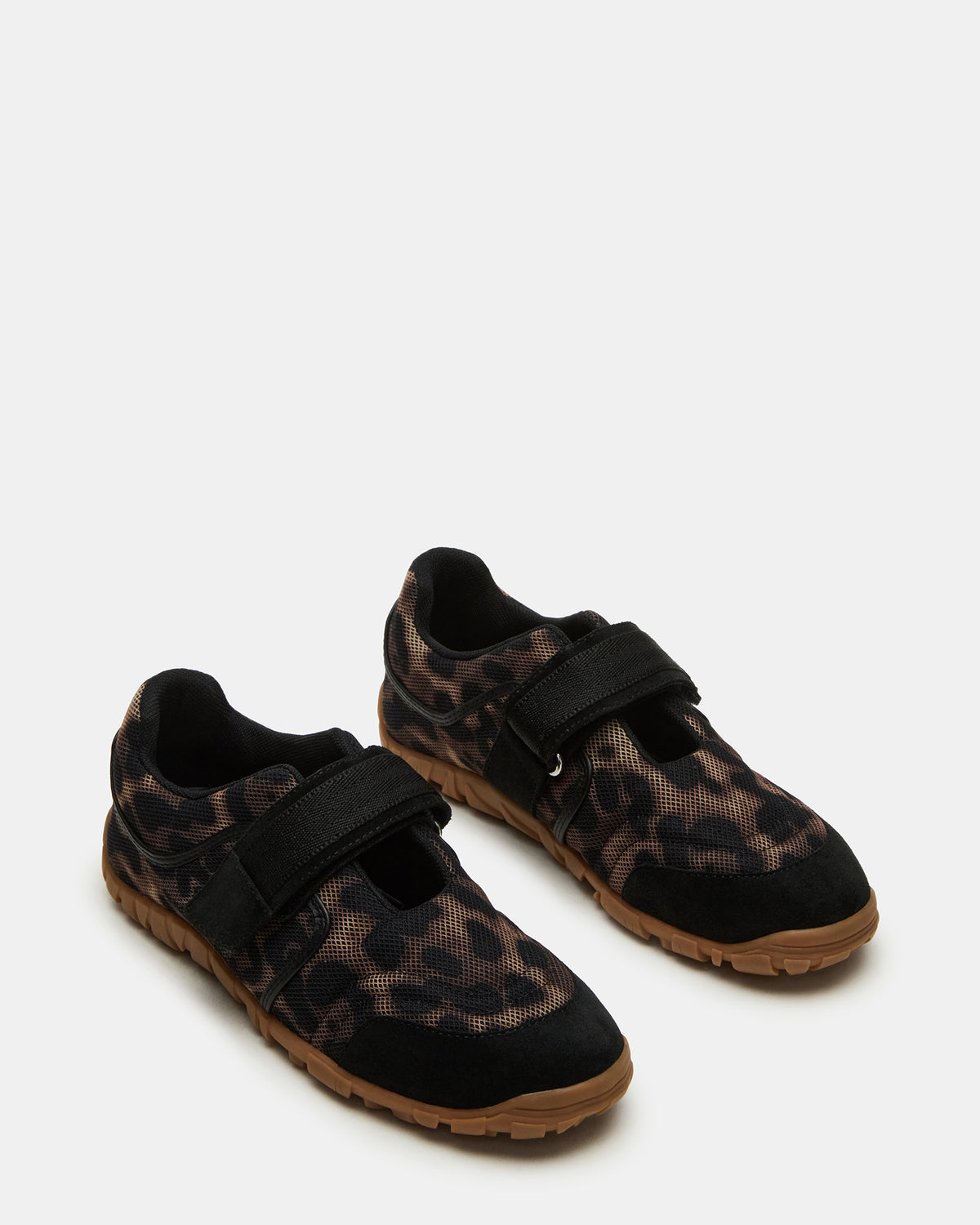 AGILITY Leopard Velcro Women's Mary Jane Low-Top Sneaker - Steve Madden