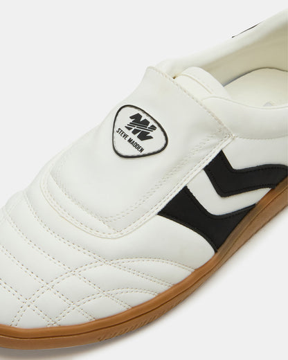 BOLT Black/White Low-Top Sneaker | Women's Sneakers - Steve Madden