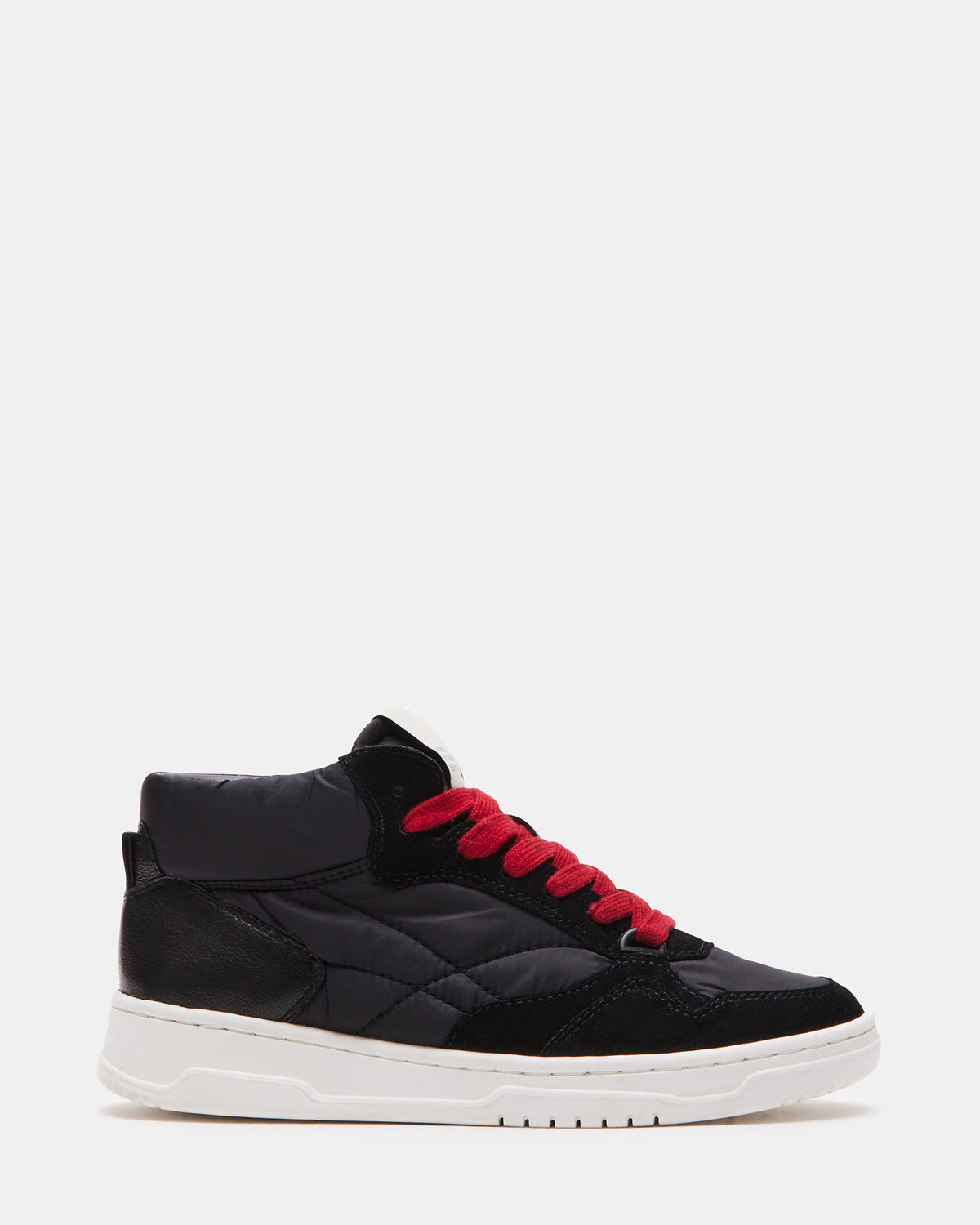 EVERETT Black Multi High-Top Lace-Up Sneaker | Women's Sneakers - Steve Madden
