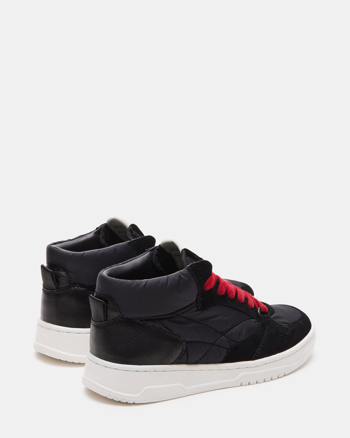 EVERETT Black Multi High-Top Lace-Up Sneaker | Women's Sneakers - Steve Madden