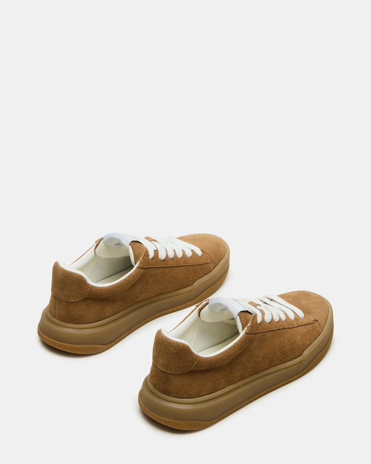 STRIVE Tan Suede Low-Top Lace-Up Sneaker | Women's Sneakers - Steve Madden