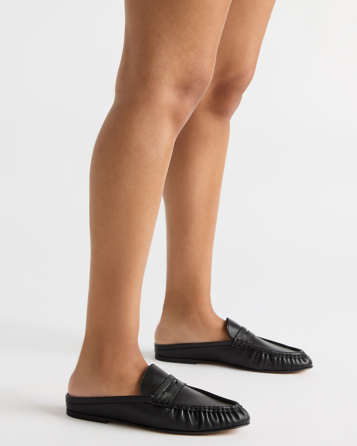 RAFE Chocolate Brown Suede Slip-On Mule Women's Flat - Steve Madden